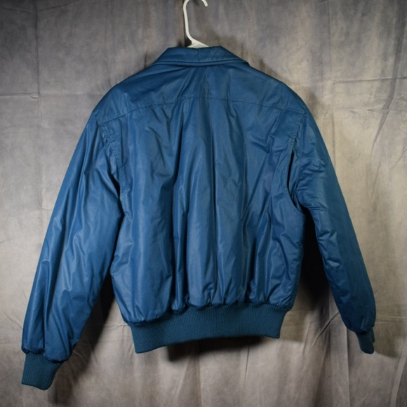 Vintage 80’s Members Only Jacket Women’s Size 15/16 Blue - Picture 2 of 6
